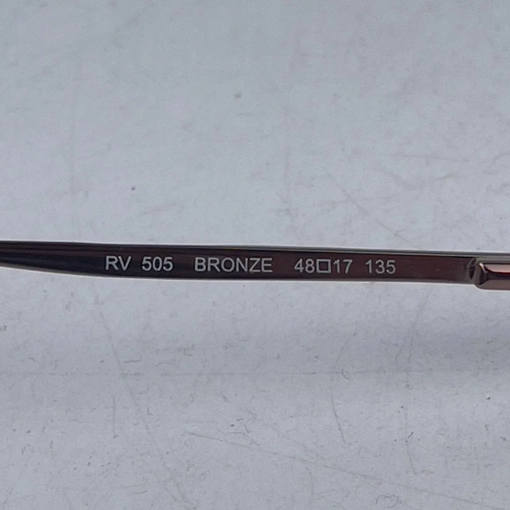 REVLON RV 505 Women's‎ Eyeglasses Frame Brown Bronze Oval Full Rim 48-17-135mm
